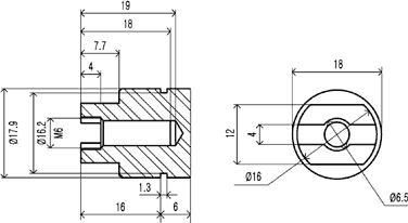 Диаметр повортного пневмопривода 63 мм